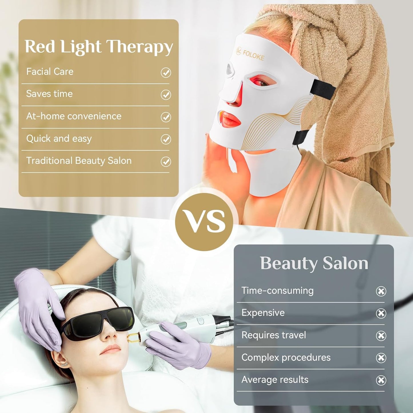 NEWORA® LED Light Therapy Mask Skin Care 7-Color LED– Professional Skincare Anytime, Anywhere