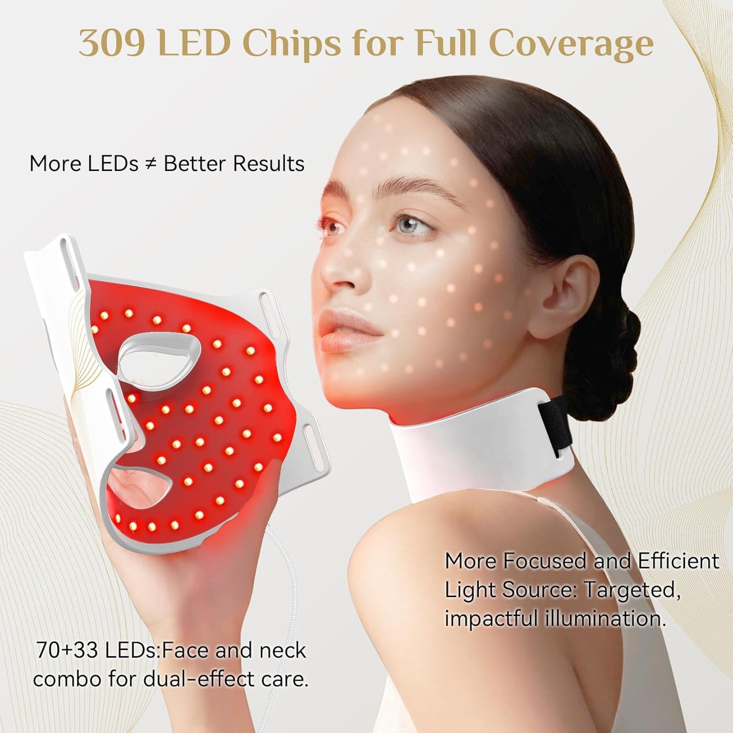 NEWORA® LED Light Therapy Mask Skin Care 7-Color LED– Professional Skincare Anytime, Anywhere