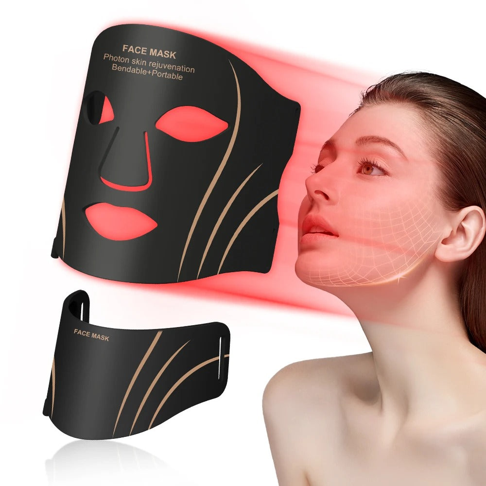 NEWORA® LED Light Therapy Mask Skin Care 7-Color LED– Professional Skincare Anytime, Anywhere