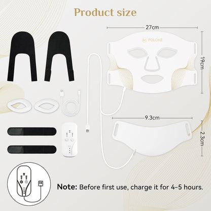 NEWORA® LED Light Therapy Mask Skin Care 7-Color LED– Professional Skincare Anytime, Anywhere