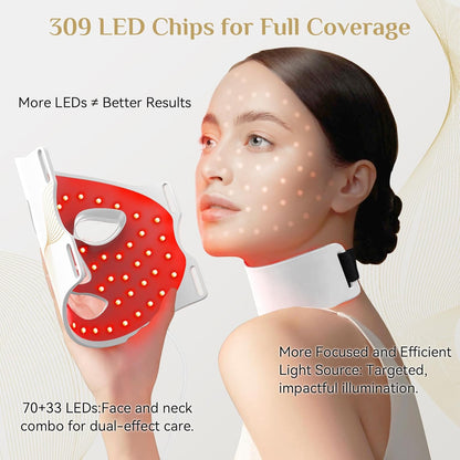 NEWORA® LED Light Therapy Mask Skin Care 7-Color LED– Professional Skincare Anytime, Anywhere